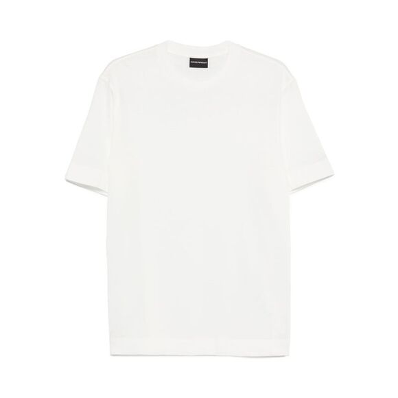 Emporio Armani White T-Shirts & Vests - T-Shirts Men